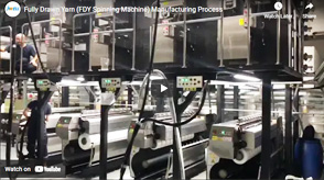 Processo de fabricação de fios totalmente desenhados (FDY Spinning Machine)